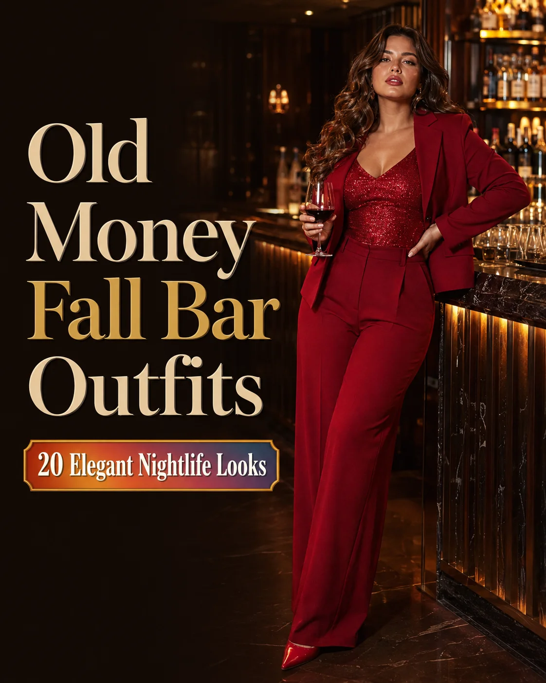 Old Money Fall Bar Outfits for Women
