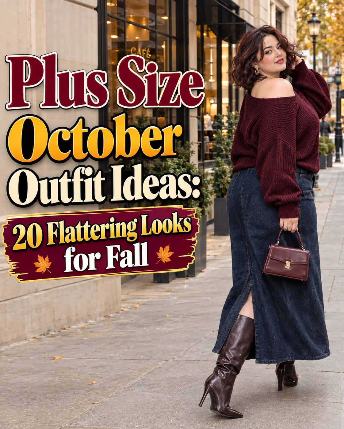 Plus Size October Outfit Ideas for Fall