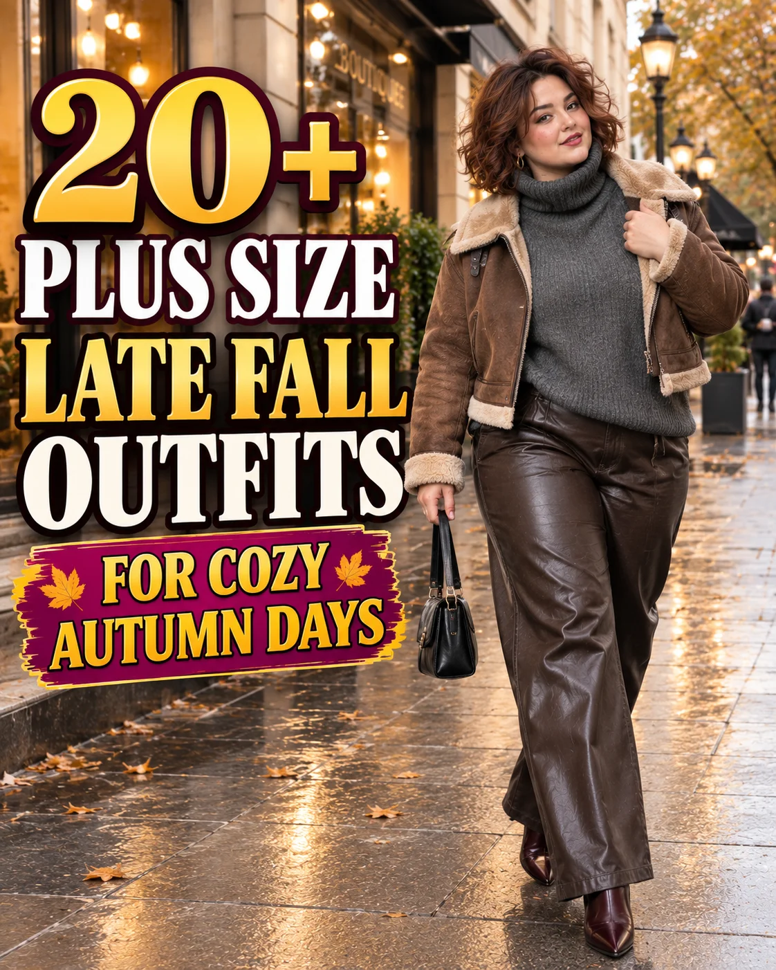 Plus Size Late Fall Outfits for Cozy Autumn Days