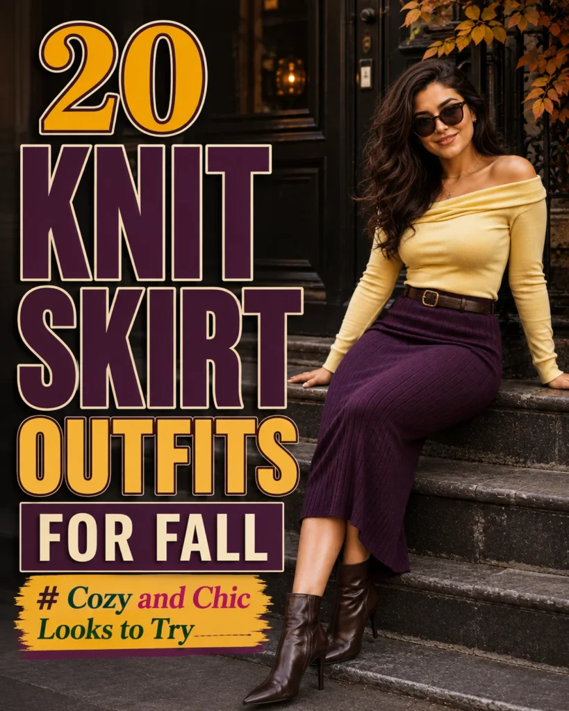20 Knit Skirt Outfits for Fall: Cozy and Chic Looks to Try 10 Knit Skirt Outfits for Fall