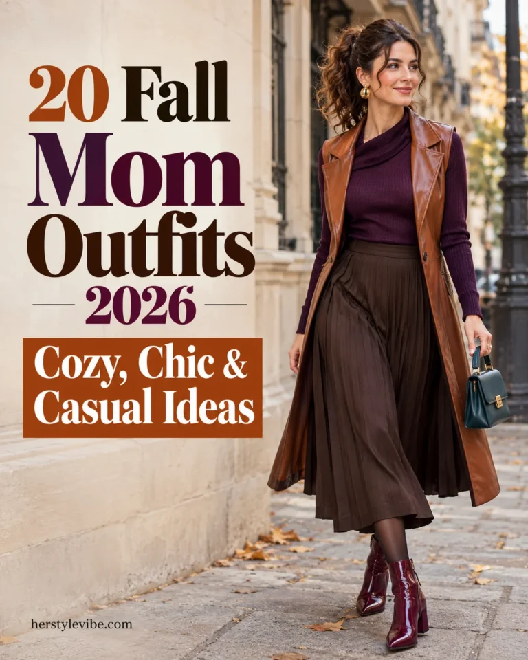 20 Fall Mom Outfits 2026: Cozy, Chic & Casual Ideas 1 Fall mom Outfits
