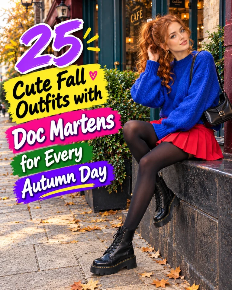 Cute Fall Outfits with Doc Martens