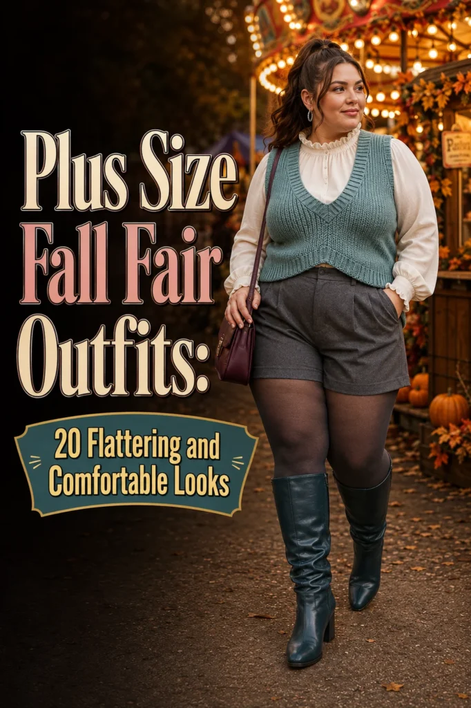 Plus Size Fall Fair Outfits: 20 Flattering and Comfortable Looks 30 Plus Size Fall Fair Outfits for Women