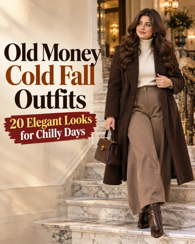 Old Money Cold Fall Outfits: 20 Elegant Looks for Chilly Days 23 Old Money Cold Fall Outfits for Women