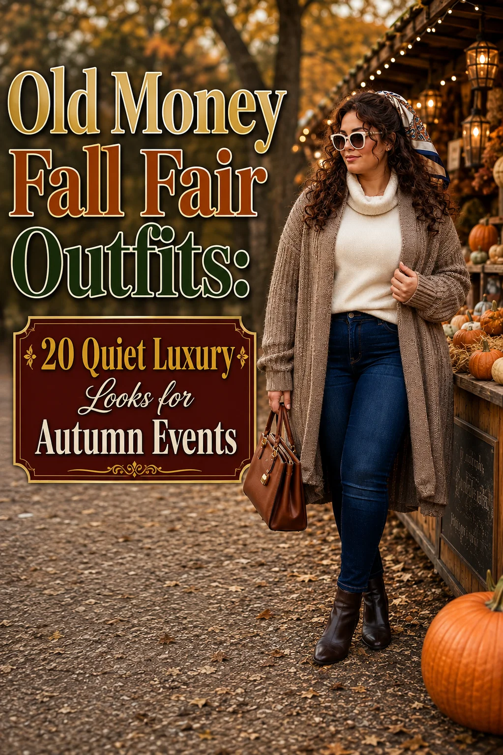 Old Money Fall Fair Outfits for Women